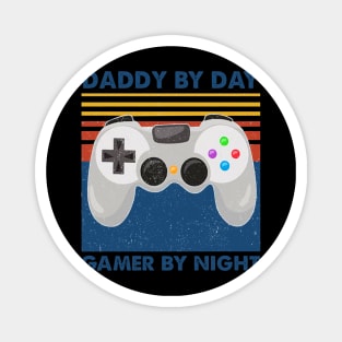 Dad by day gamer by night - Fathers Day Gamer Dad Magnet